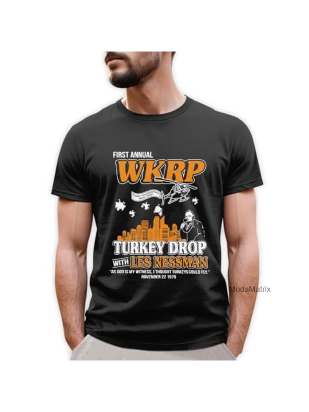 Reading Teacher Thanksgiving WKRP Turkey T-Shirt Soft Comfort Fit Tee